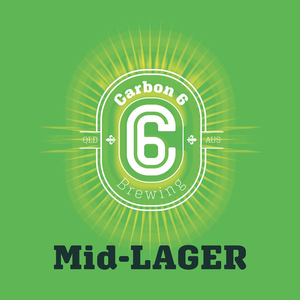 carbon 6 brewing mid lager can
