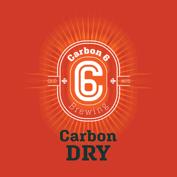 carbon dry lager can carbon 6 brewing