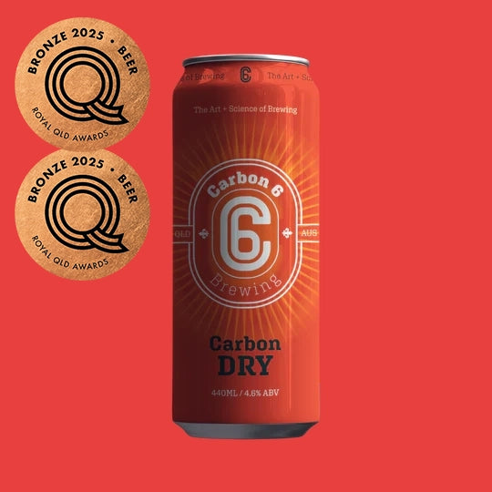 carbon dry lager can carbon 6 brewing
