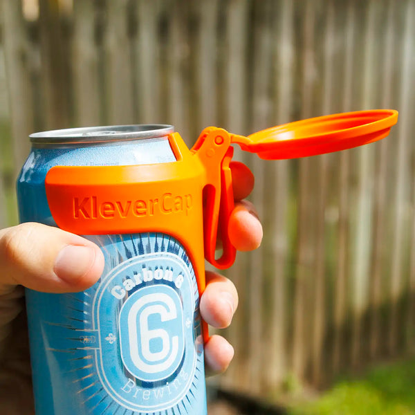 C6 Klever Cap beer can flip lid
