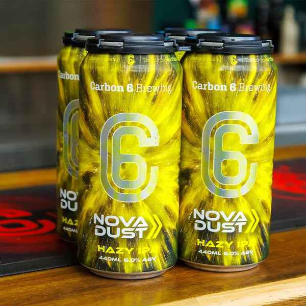 carbon 6 brewing nova dust hazy IPA