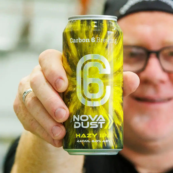 carbon 6 brewing nova dust hazy IPA