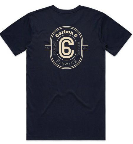Navy Carbon 6 Brewing T-Shirt