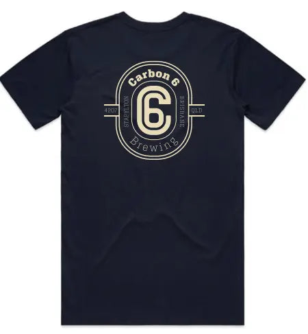 Navy Carbon 6 Brewing T-Shirt