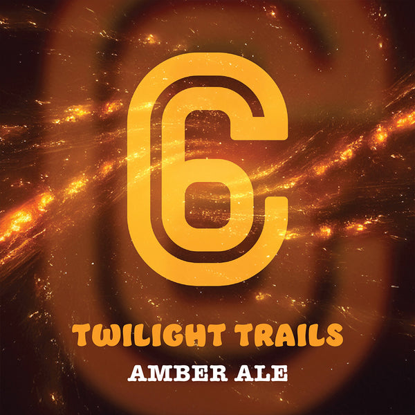 twilight trails amber ale can carbon 6 brewing