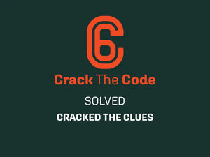 Image featuring the text 'SOLVED CRACKED THE CLUES' and the logo 'Crack The Code'.