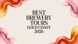 Best Brewery Tours Gold Coast 2026 displayed with colorful decorative elements.