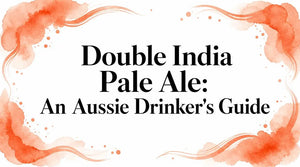 Double India Pale Ale guide cover featuring colorful watercolor design and title.