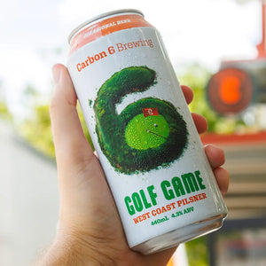 carbon 6 brewing occasional beer west coast pilsner