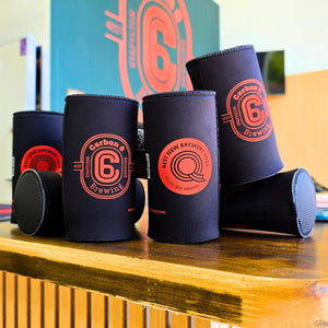 carbon 6 brewing 440ml stubby cooler