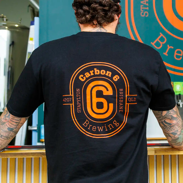 carbon 6 brewing t-shirt merchandise