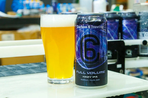 carbon 6 brewing full volume hazy ipa
