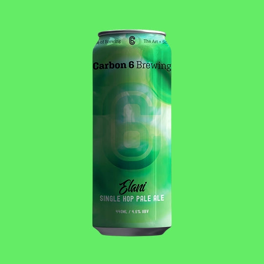 elani single hop pale ale can carbon 6 brewing