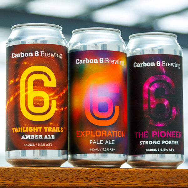 Amber, Pale, & Strong Porter Beer Cans