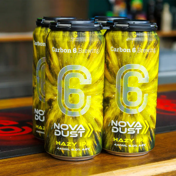carbon 6 brewing nova dust hazy IPA