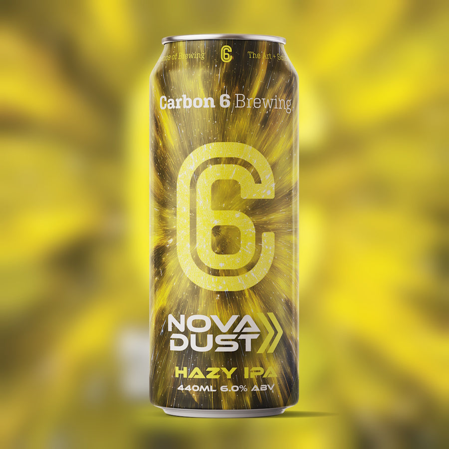 carbon 6 brewing nova dust hazy IPA