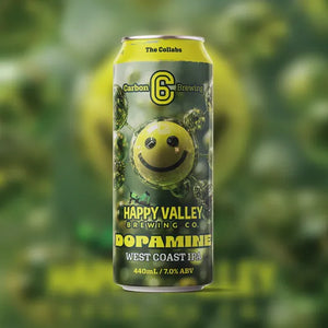 Dopamine West Coast IPA Carbon 6 Brewing can