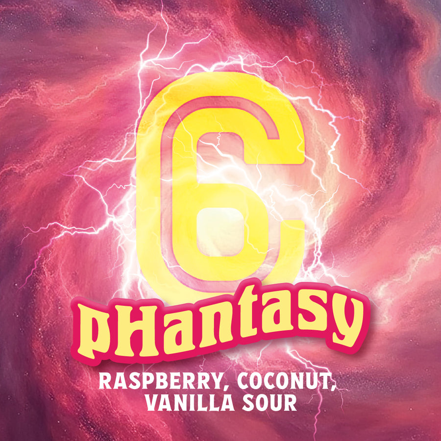Carbon 6 Brewing Phantasy raspberry, coconut, vanilla sour can