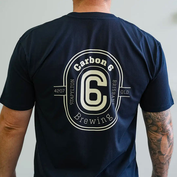 carbon 6 brewing t-shirt merchandise