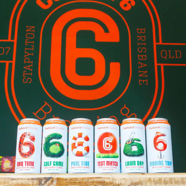 carbon 6 brewing occasional beer west coast pilsner